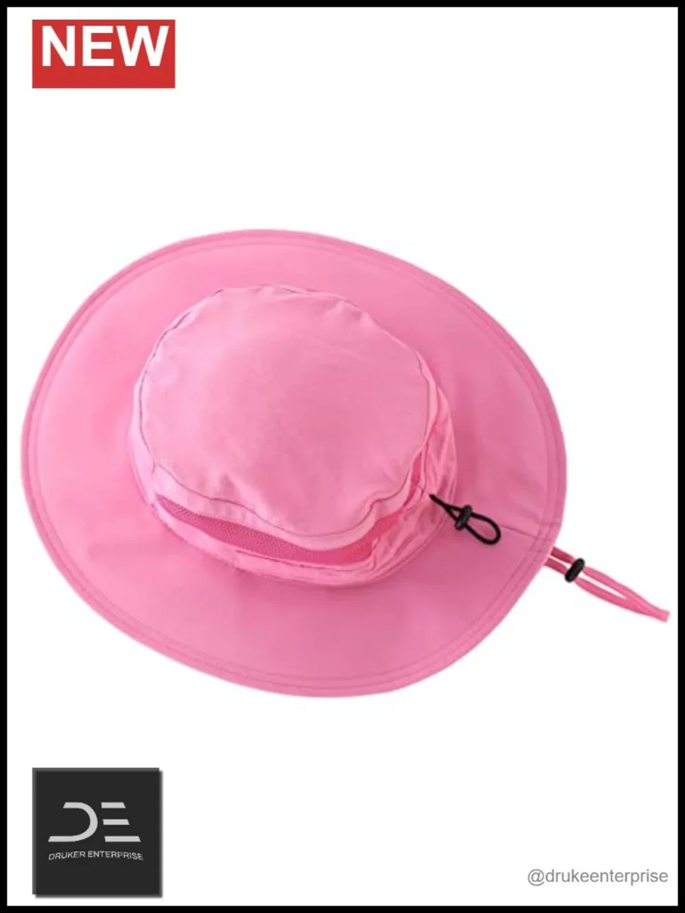 UPF 50+ Wide Brim Bucket Hat Lightweight Mesh Sun Hat for Outdoor